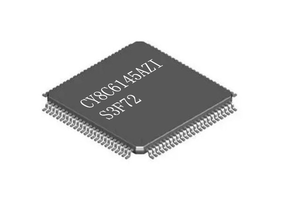 ไมโครคอนโทรลเลอร์ CPU คู่ IC CY8C6145AZI-S3F72 Surface Mount LQFP100 พลังงานต่ำ