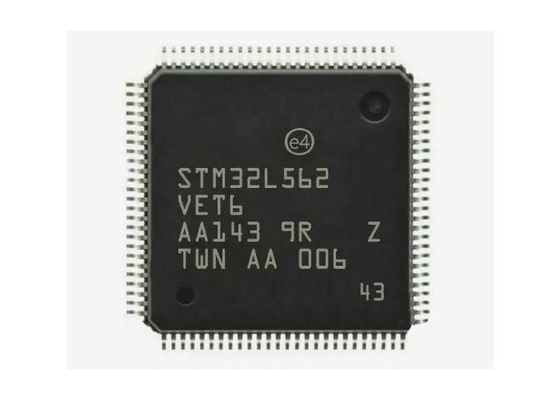 ชิปวงจรรวม STM32L562VET6 IC ไมโครคอนโทรลเลอร์พลังงานต่ำพิเศษ 110MHz