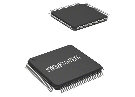 ไมโครคอนโทรลเลอร์ MCU STM32F745VET6 512KB ไมโครคอนโทรลเลอร์แบบฝังแฟลช