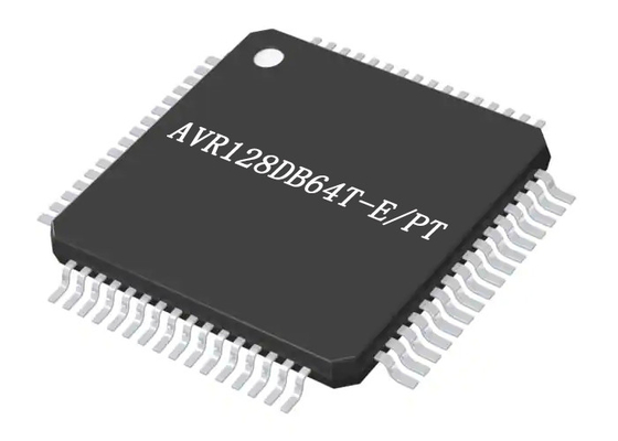 ไมโครคอนโทรลเลอร์ AVR128DB64T-E/PT MCU ไมโครคอนโทรลเลอร์ IC 8-Bit 24MHz 128KB