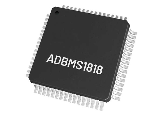 ชิปวงจรรวม ADBMS1818ASWZ-RL การตรวจสอบแบตเตอรี่ IC Multi-Chemistry 64-LQFP