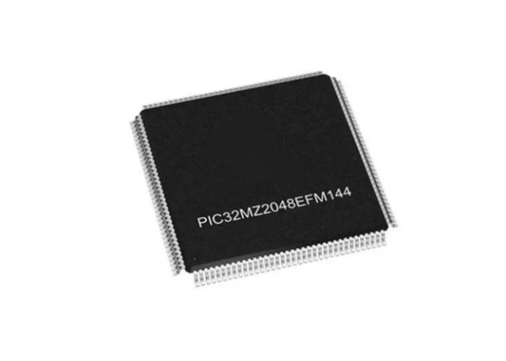 สูงสุด 2MB PIC32MZ2048ECH144-I/PH ไมโครคอนโทรลเลอร์ 32 บิต - MCU 200MHz 2048KB Flash
