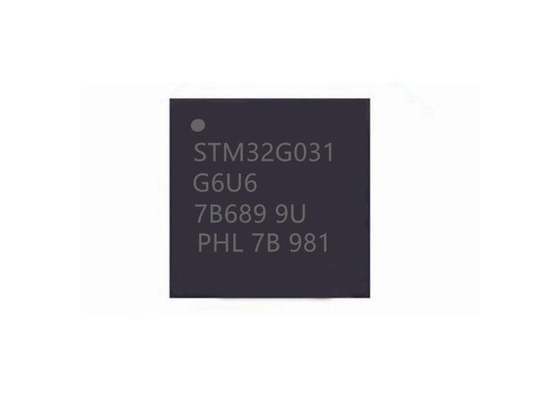 STM32G031G6U6 ไมโครคอนโทรลเลอร์ MCU Single Core 64MHz 28-UFQFN