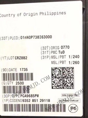 ชิปวงจรบูรณาการ PCA9685PW I2C Bus LED Display Driver