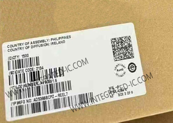 AD5398BCPZ ชิปวงจรบูรณาการ 10 บิต DAC LFCSP-8 Digital To Analog Converter