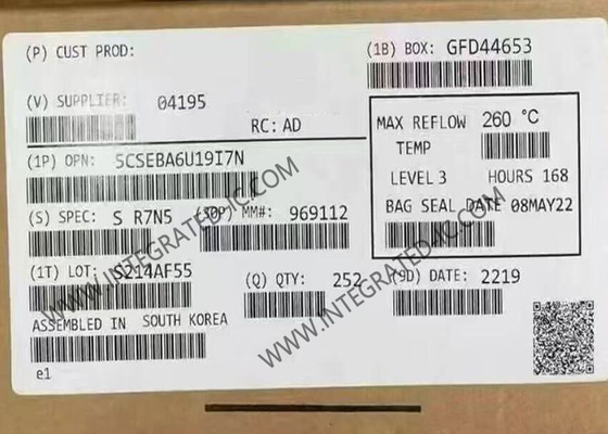 5CSEBA6U19I7N Field Programmable Gate Array 800MHz Cyclone V SE SoC FPGA IC UBGA484 การใช้งานของเครื่องจักรไฟฟ้าที่ใช้งานได้