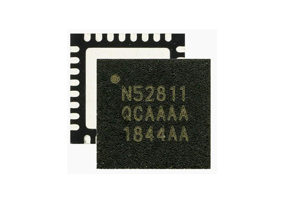 BT 5.3 NRF52811-QCAA-R พลังงานต่ำ SoC IC รองรับ NRF52811 QFN32