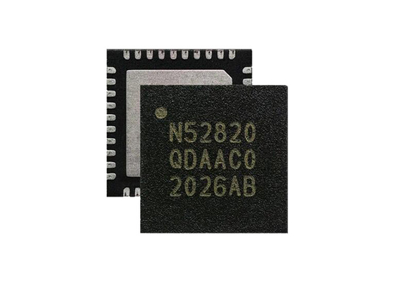 สร้างขึ้นใน USB BT IC 8dBm NRF52820-QDAA-R BT 5.3 SoC QFN40 อุตสาหกรรม