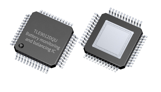 ชิปรถยนต์แบตเตอรี่ 200mA TLE9012DQU Li Ion Battery IC Monitoring Balancing