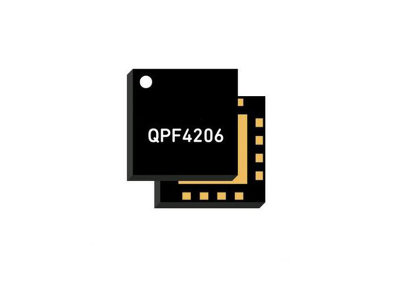 WIFI 6 ชิป QPF4206TR13 2.4GHz WIFI 6 RF โมดูลด้านหน้า QPF4206 QFN-16