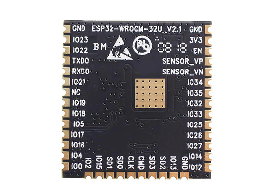 32Mbits ESP32-WROOM-32U SPI Flash โมดูล WIFI หลายโปรโตคอลโมดูล SMD
