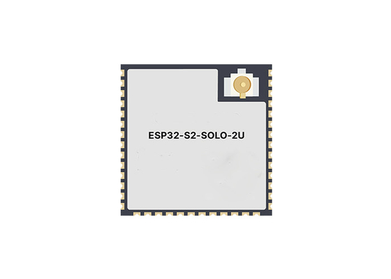Single Core ESP32-S2-SOLO-2U 2.4 Ghz โมดูลไร้สาย 32 บิต LX7 ไมโครโปรเซสเซอร์