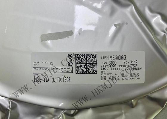การจัดการพลังงาน TPS63700DRCR TPS63700 360mA Buck-Boost Switching Regulator IC