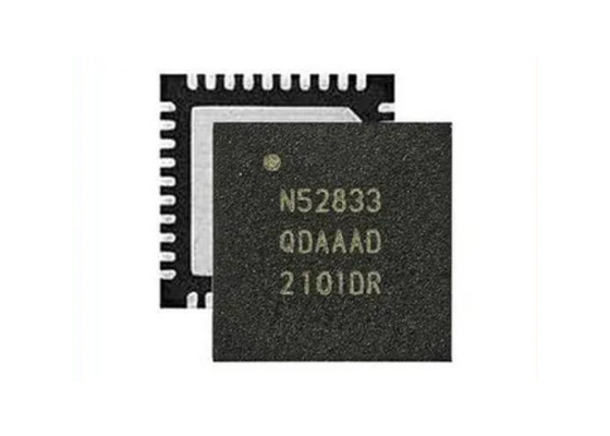 BT NRF52833-QDAA-R7 ระบบ RF บนชิป SoC NRF52833 Multiprotocol SoC QFN40