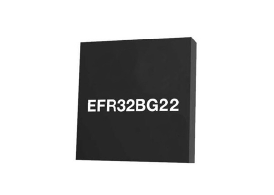 2Mbps BT IC EFR32BG22C224F512IM40-C ไร้สายตุ๊กแก SoC BT 5.2 ชิป QFN40