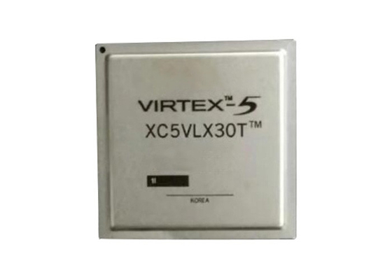 XC5VLX30T-2FF323I ชิปวงจรรวม XC5VLX30 ไอซีอาร์เรย์เกตที่ตั้งโปรแกรมฟิลด์ได้