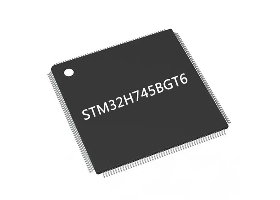 STM32H745BGT6 ไมโครคอนโทรลเลอร์แฟลช ARM 32 บิตประสิทธิภาพสูง IC 208-LQFP