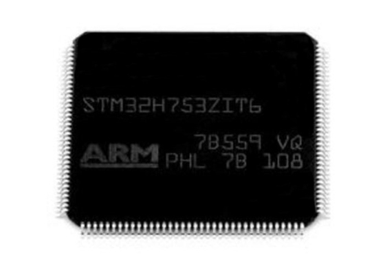 ชิปวงจรรวม 480MHz STM32H753ZIT6 ไมโครคอนโทรลเลอร์ IC LQFP144