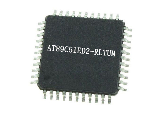ชิปวงจรรวม AT89C51ED2-RLTUM 8-Bit 60MHz 64kB Flash MCU ไมโครคอนโทรลเลอร์ IC