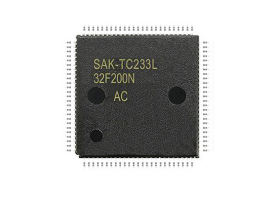 ชิปวงจรรวม SAK-TC233LP-32F200N AC 200MHz ไมโครคอนโทรลเลอร์ IC TQFP100