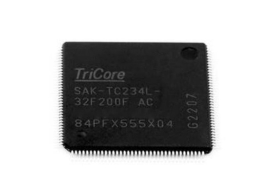 32 บิต TriCore MCU SAK-TC234LP-32F200F AC เครื่องควบคุมขนาดเล็กรถยนต์ MCU