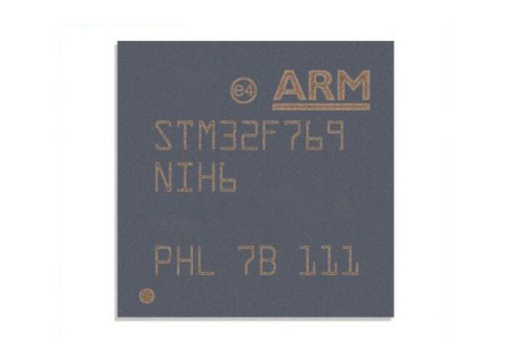 ประสิทธิภาพสูง STM32F769NIH6 216MH ไมโครคอนโทรลเลอร์คอร์เดี่ยว IC TFBGA216