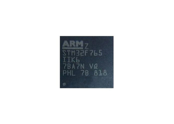 ชิปวงจรรวม STM32F765IIK6 Arm Cortex-M7 32-Bit Single-Core Microcontroller IC