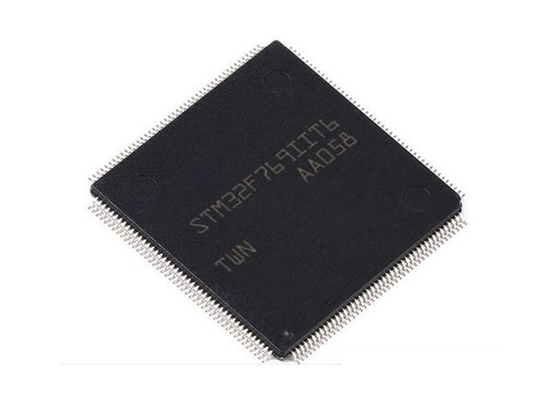 ไมโครคอนโทรลเลอร์ IC STM32F769IIT6 ARM Cortex M7 MCU พร้อมตัวยึดพื้นผิวแฟลช 2MB