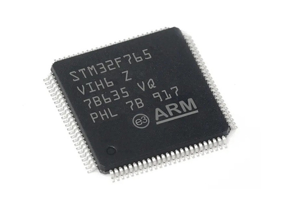 ชิปวงจรรวม STM32F765VIH6 ไมโครคอนโทรลเลอร์ ARM แกนเดียว IC 100-TFBGA