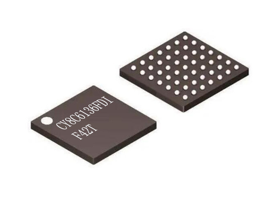 ชิปวงจรรวม CY8C6136FDI-F42T 80WLCSP 32BIT 512KB ระบบย่อย CPU แกนเดียว