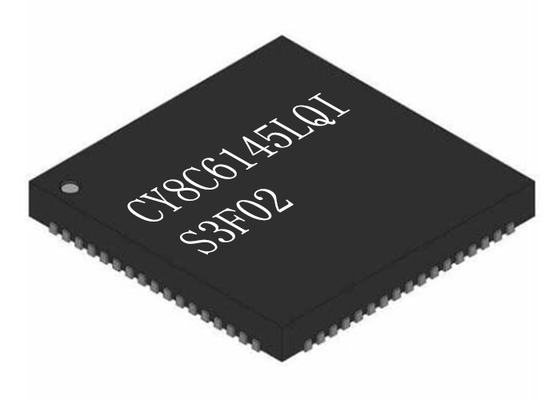 พลังงานต่ำ CY8C6145LQI-S3F02 ระบบย่อย CPU 32 บิต VFQFN68 ARM Cortex M4F 150MHz