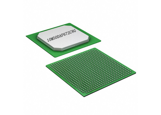 ชิปวงจรรวม Quad-Core 64 บิต 10M50DAF672C8G IC อาร์เรย์เกทที่ตั้งโปรแกรมฟิลด์ได้