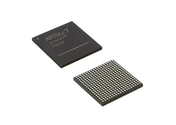 Artix 7 FPGA IC XC7A50T-2CSG324I อาร์เรย์เกทที่ตั้งโปรแกรมฟิลด์ได้ 324CSPBGA IC Chip