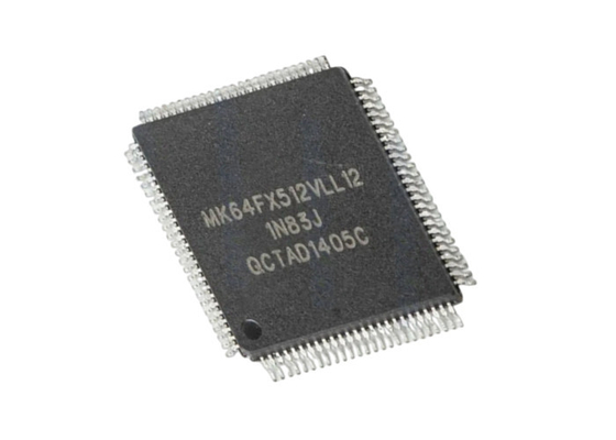 ชิปวงจรรวม 32BIT MK64FX512VLL12 ไมโครคอนโทรลเลอร์ ARM Cortex-M4 120MHz