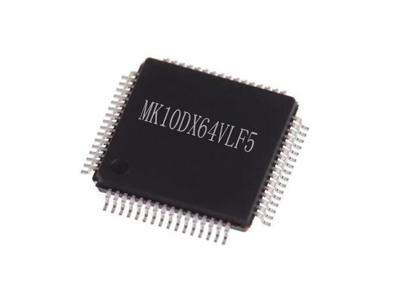 ชิปวงจรรวม 50MHz MK10DX64VLF5 ARM Cortex M4 ไมโครคอนโทรลเลอร์ IC LQFP48