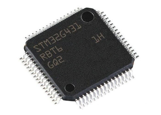 ประสิทธิภาพสูง STM32G431RBT6 ไมโครคอนโทรลเลอร์ IC LQFP64 Arm Cortex-M4 MCU