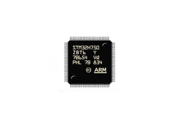 ชิปวงจรรวม STM32H750ZBT6 แฟลช 1 MB RAM ไมโครคอนโทรลเลอร์ IC 144-LQFP
