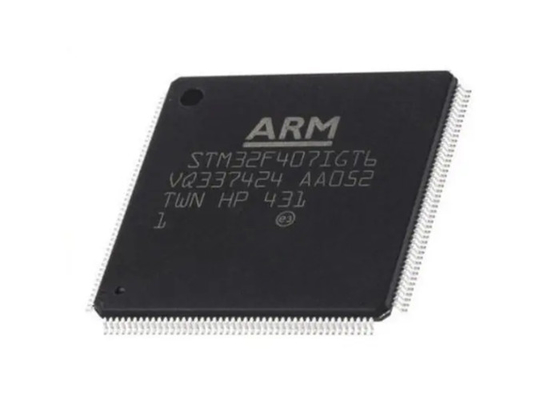MCU ประสิทธิภาพสูง STM32F407IGT6 32BIT 1MB ARM Cortex-M4 ไมโครคอนโทรลเลอร์ IC