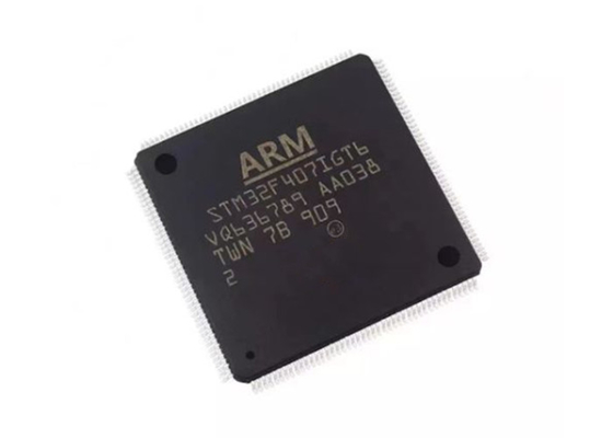 MCU ประสิทธิภาพสูง STM32F407IGT6 32BIT 1MB ARM Cortex-M4 ไมโครคอนโทรลเลอร์ IC