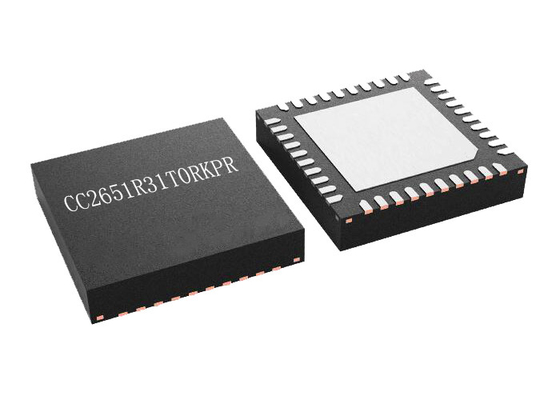 VQFN40 CC2651R31T0RKPR 32Bit Arm Cortex M4 โปรโตคอลเดี่ยว 2.4GHz Wireless MCU