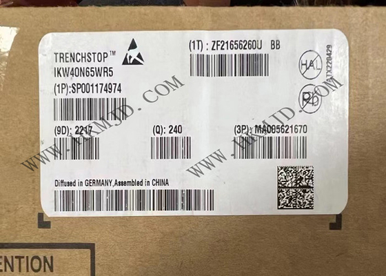 IKW40N65WR5 IGBT ที่นำไฟฟ้าย้อนกลับพร้อมแพ็คเกจ Monolithic Body Diode TO-247-3