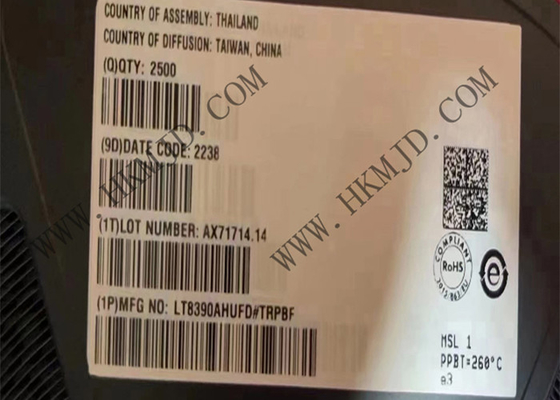 2MHz แบบซิงโครนัส LT8390AHUFD 4 สวิตช์ Buck Boost Controller QFN28 60V ชิป IC
