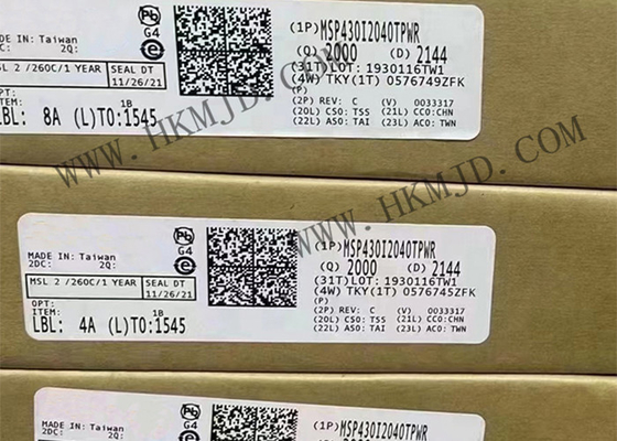 ชิปวงจรรวม MSP430I2040TPWR ไมโครคอนโทรลเลอร์สัญญาณผสม IC 28TSSOP