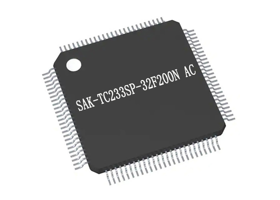 ไมโครคอนโทรลเลอร์สำหรับยานยนต์ SAK-TC233SP-32F200N AC 200MHz สูงสุด 2MB ของ Flash