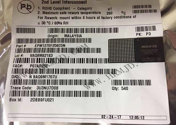 ชิปวงจรรวม EPM1270F256C5N 256-BGA อุปกรณ์ลอจิกที่ตั้งโปรแกรมได้ที่ซับซ้อน