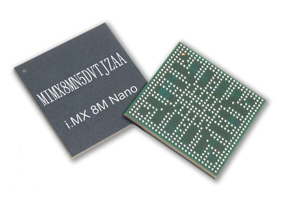 เครื่องควบคุมขนาดเล็ก MCU 1.5GHz MIMX8MN5DVTJZAA 4 Core Microprocessors IC LFBGA486