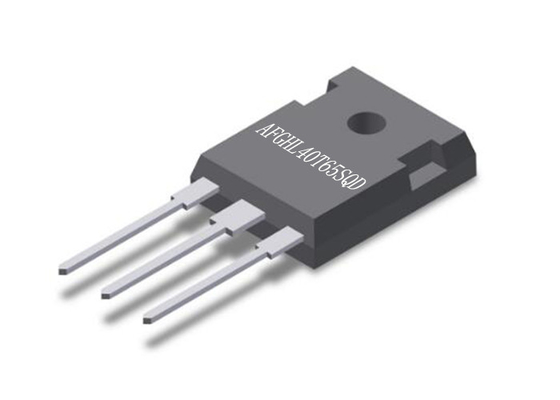 ชิปรถยนต์ AFGHL40T65SQD สนามหยุดร่องลึก IGBT 40A ทรานซิสเตอร์ IGBT เดี่ยว