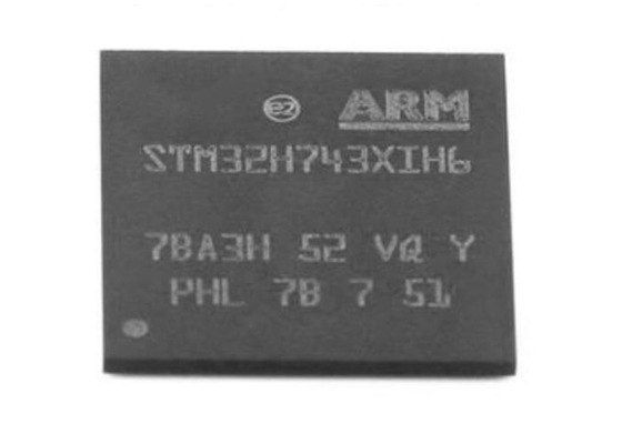 ชิปวงจรรวม STM32H743XIH6 ชิปไมโครคอนโทรลเลอร์ 480MHz ประสิทธิภาพสูง
