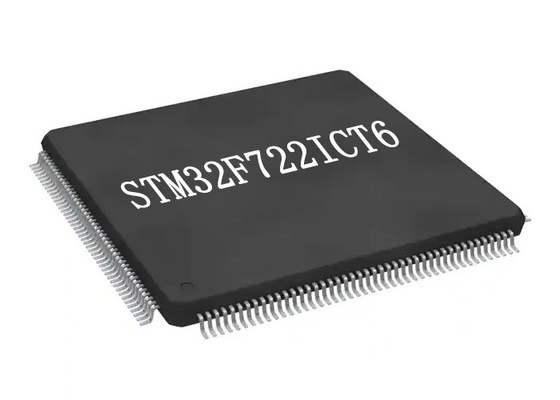 Integrated IC STM32F722ICT6 ไมโครคอนโทรลเลอร์ DSP ประสิทธิภาพสูง IC 176-LQFP
