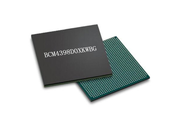 ชิปอีเธอร์เน็ต 2.4 Gbps BCM4398D0XKWBG แพ็คเกจ BGA WiFi 6E ชิปสมาร์ทโฟน